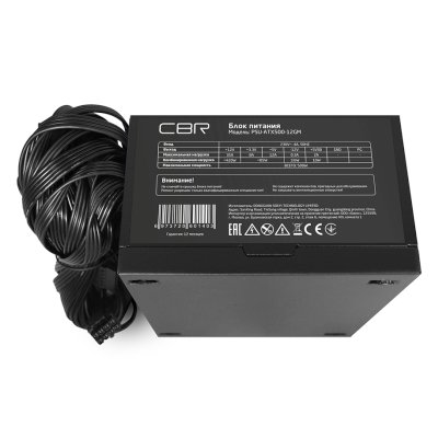 блок питания CBR 500W PSU-ATX500-12GM