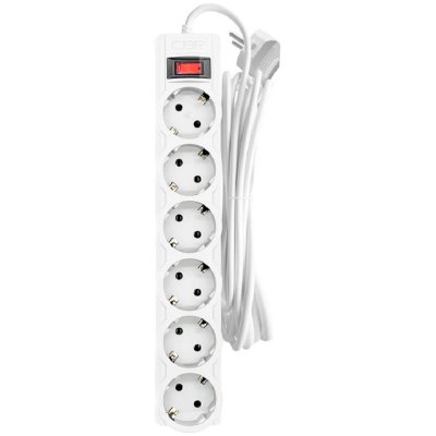 сетевой фильтр CBR CSF 2606-3.0 White
