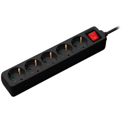 сетевой фильтр CBR CSF SP-5-030M-B Black