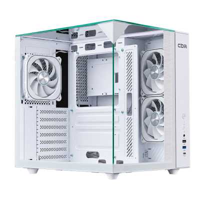 корпус CBR Cube X810WT PCC-ATX-X810WT-WPSU