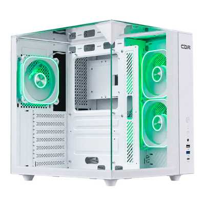 корпус CBR Cube X810WT PCC-ATX-X810WT-WPSU