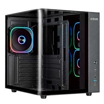 корпус CBR Cube X860BK PCC-ATX-X860BK-WPSU