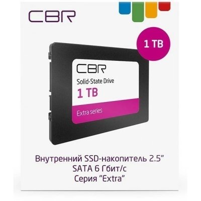 SSD диск CBR Extra 1Tb SSD-001TB-2.5-EX21