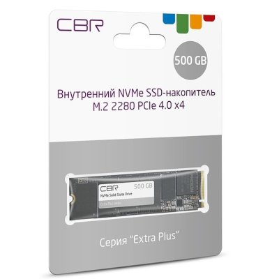 SSD диск CBR Extra Plus 500Gb SSD-500GB-M.2-EP22