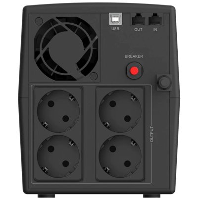 ИБП CBR QTM-1200T-4F-LCUC