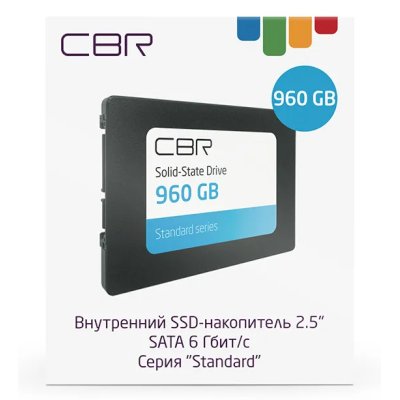 SSD диск CBR Standard 960Gb SSD-960GB-2.5-ST21