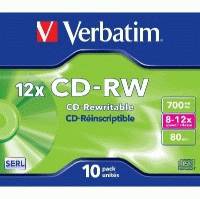 диск CD-RW Verbatim 43148
