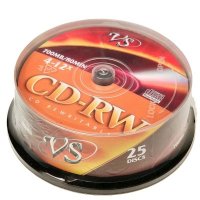 диск CD-RW VS VSCDRWCB2501