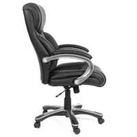 офисное кресло Chairman 435 Black кожа
