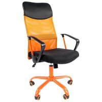 офисное кресло Chairman 610 CMet Black-Orange 7021400