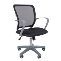 стул Chairman 698 Black Silver Plastic 7017875