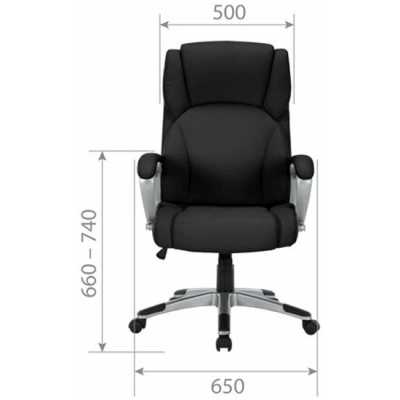 офисное кресло Chairman CH665 Black