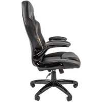 игровое кресло Chairman Game 15 Black-Grey