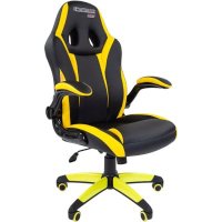 игровое кресло Chairman Game 15 Black-Yellow