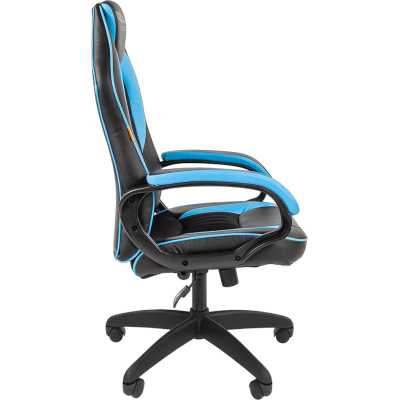 игровое кресло Chairman Game 16 Black-Blue 7213488