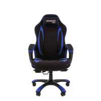 игровое кресло Chairman Game 28 Black-Blue