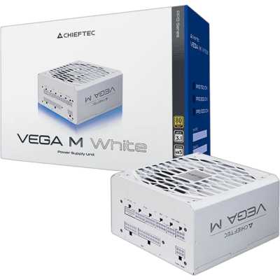 блок питания Chieftec 1000W Vega M White PPG-1000-CW