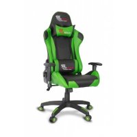 игровое кресло College XH-8062 Black-Green