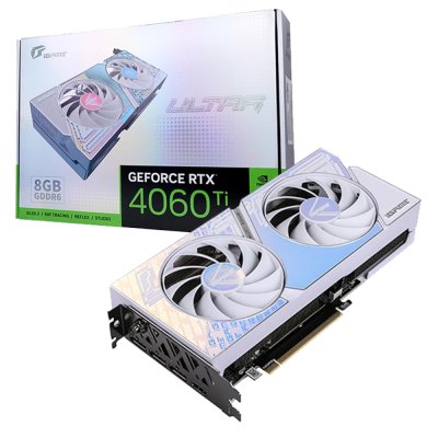 видеокарта Colorful nVidia GeForce RTX 4060 Ti Ultra W DUO OC 8GB-V