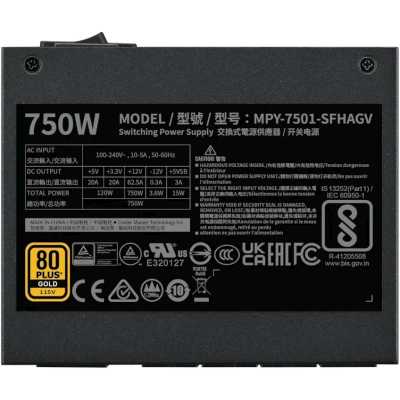 Cooler Master V750 SFX Gold Gen.5 650W MPY-7501-SFHAGV-3EEU