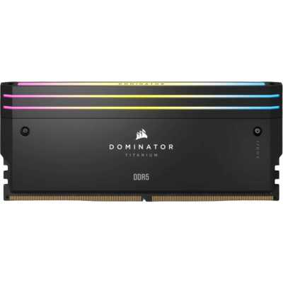 оперативная память Corsair Dominator Titanium RGB Black CMP64GX5M2X6600C32