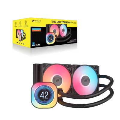 кулер Corsair iCUE LINK Titan 240 RX LCD CW-9061022-WW