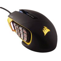 мышь Corsair Scimitar Pro RGB Black-Yellow