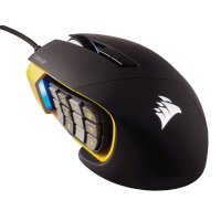 мышь Corsair Scimitar Pro RGB Black-Yellow