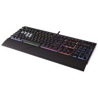 клавиатура Corsair Strafe RGB Cherry MX Red Black USB
