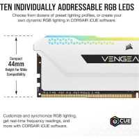 оперативная память Corsair Vengeance RGB Pro SL CMH32GX4M2E3200C16W