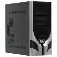 корпус Crown CMC-D23 black-silver-shiny