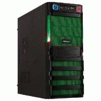корпус Crown CMC-SM162 black-green 500W