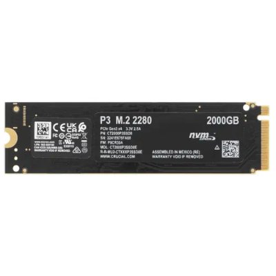 Crucial P3 2Tb CT2000P3SSD8