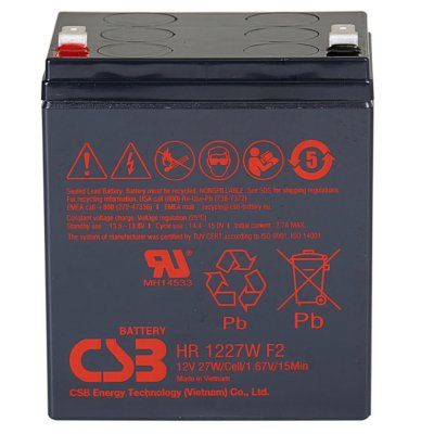 батарея для UPS CSB HR1227W F2