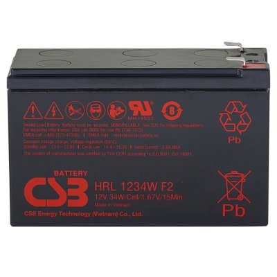 батарея для UPS CSB HRL1234W F2 FR