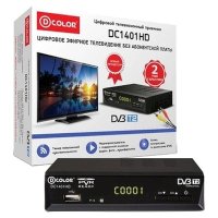 ТВ-тюнер D-Color DC1401HD Black