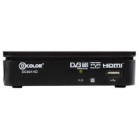 ТВ-тюнер D-Color DC921HD Black