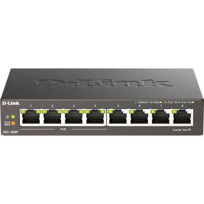 коммутатор D-Link DGS-1008P/F3A