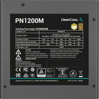 блок питания Deepcool 1200W PN1200M GamerStorm Black