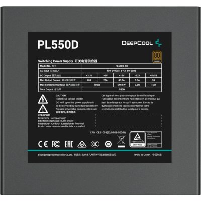 блок питания Deepcool 550W PL550D