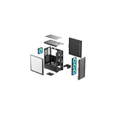 Deepcool CC550 4F Black