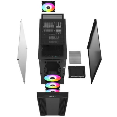 Deepcool CC560 ARGB Black