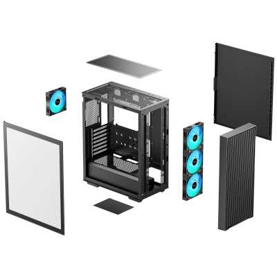 Deepcool CC560 ARGB V3 Black