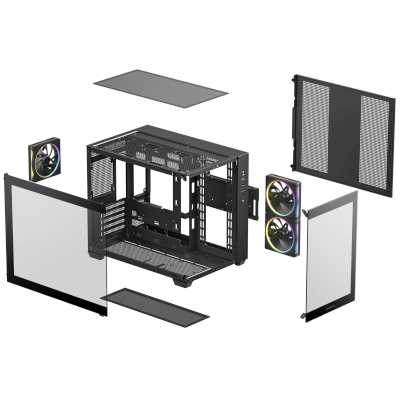 Deepcool CG330 3F Black