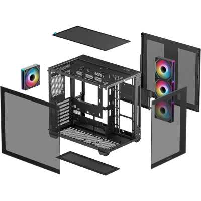 Deepcool CG530 4F Black