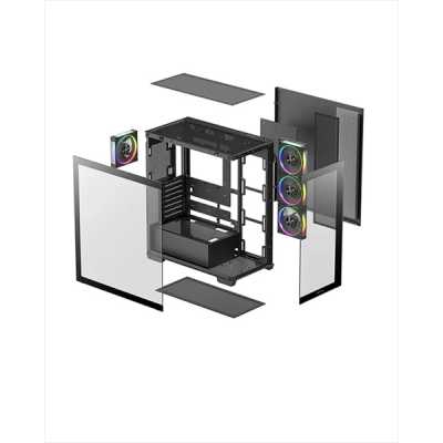 корпус Deepcool CG530 4F V2 Black