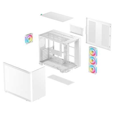 корпус Deepcool CG530U 4F White