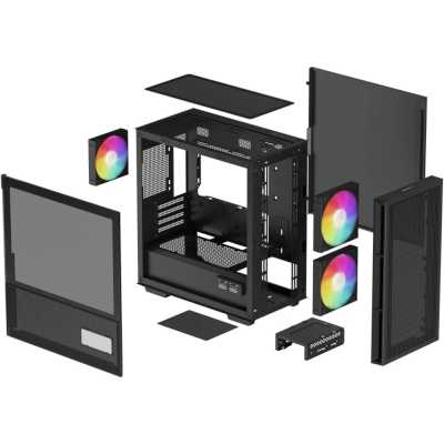 корпус Deepcool CH360 Digital Black