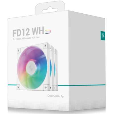 кулер Deepcool FD12 ARGB White 3 in 1