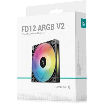 Deepcool FD12 V2 ARGB Black